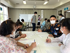 柳井市モデル事業の様子