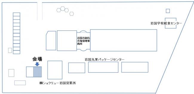 岩国市場内地図