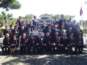 山口県南方地域戦没者「防長英霊の塔」慰霊祭