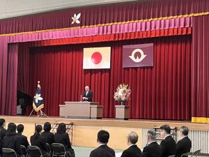 山口県立周防大島高等学校令和6年度入学式