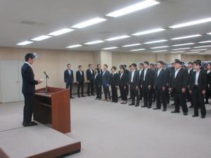 警務部長訓示