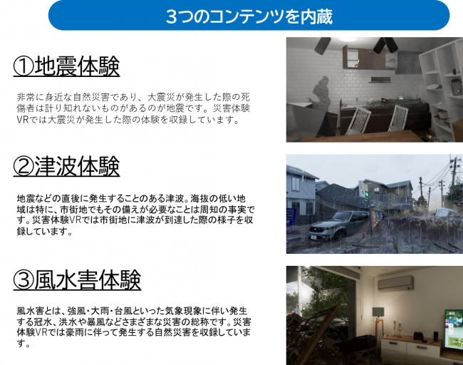 各コンテンツ