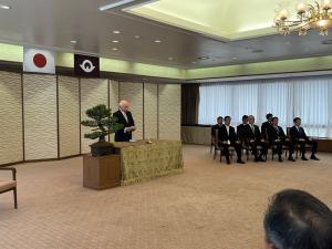 令和6年春の叙勲・褒章並びに第42回危険業務従事者叙勲伝達式