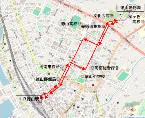 運行ルート図