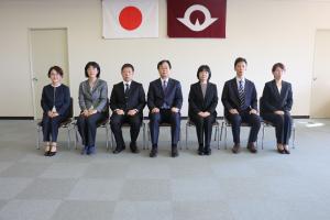 令和6年度優秀教職員表彰式の県立学校教員の写真