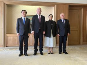 駐日コソボ共和国大使表敬訪問