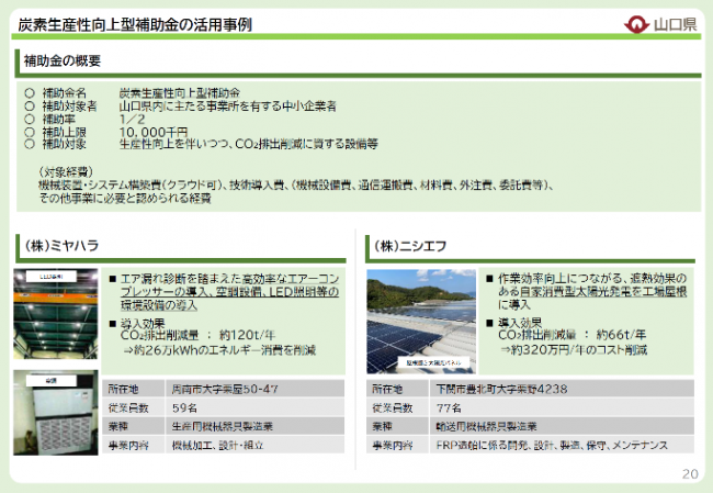 炭素生産性向上型補助金のイメージ