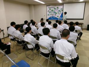 制御室見学