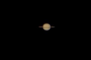 環のない土星画像