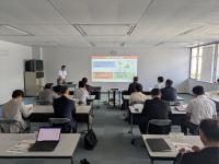 周南環境保健所を視察