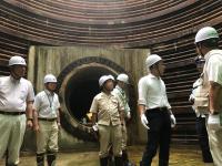 木屋川二条化を視察