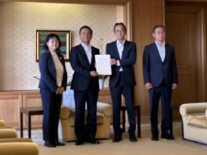 知事へ勧告