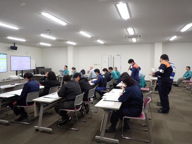 現地連絡室訓練