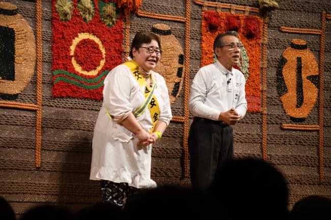 賛助出演～警察官OBによる「夫婦漫才」