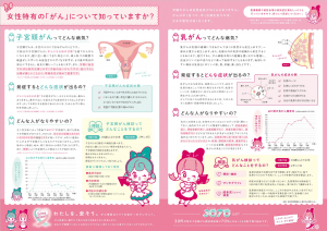 やまぐち3070・ピンクリボンキャンペーンリーフレット(中面)