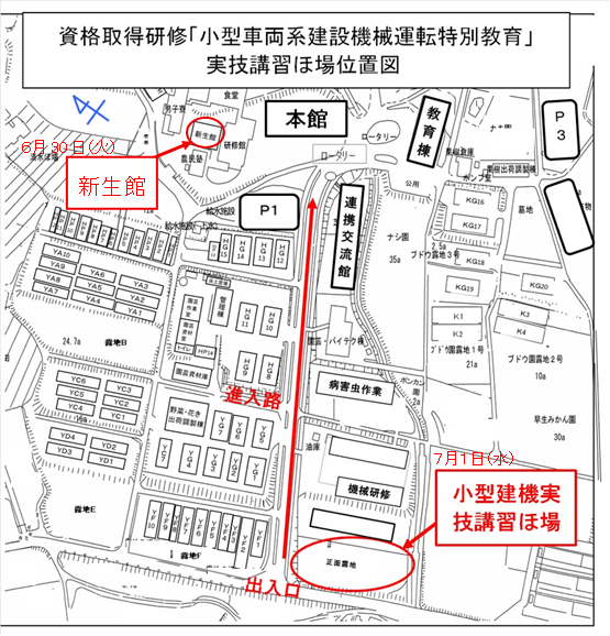 研修場所