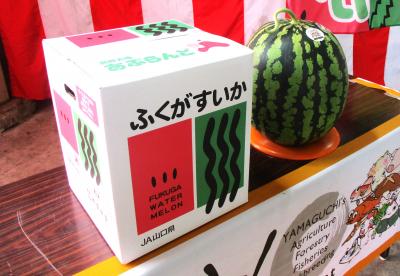 大きな「福賀すいか」