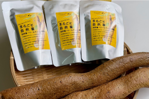 自然薯だんご製品の外観