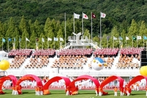 歓迎演技「元気山口シンフォニー」