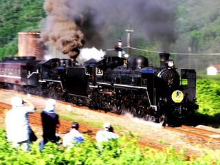 image1:Locomotora de vapor Sl Yamaguchi（Ｓｌ「やまぐち」号）