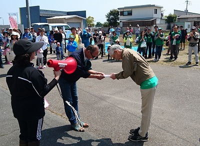 椹野川漁協様からのご寄附