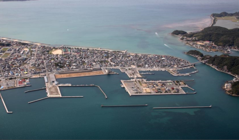 port of Hirao port of Senzaki