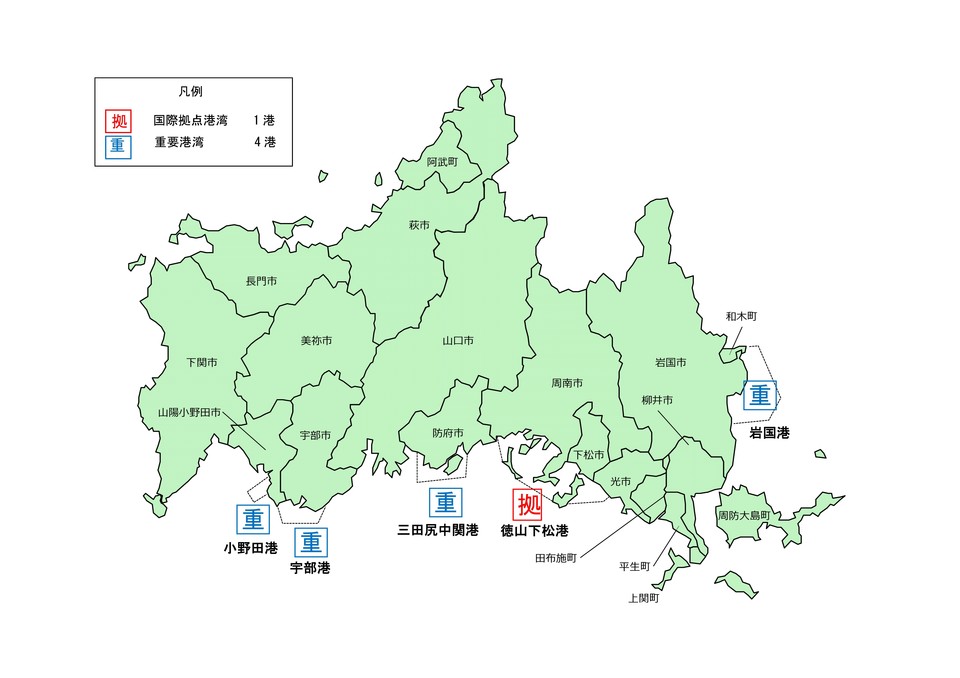 山口県の図面