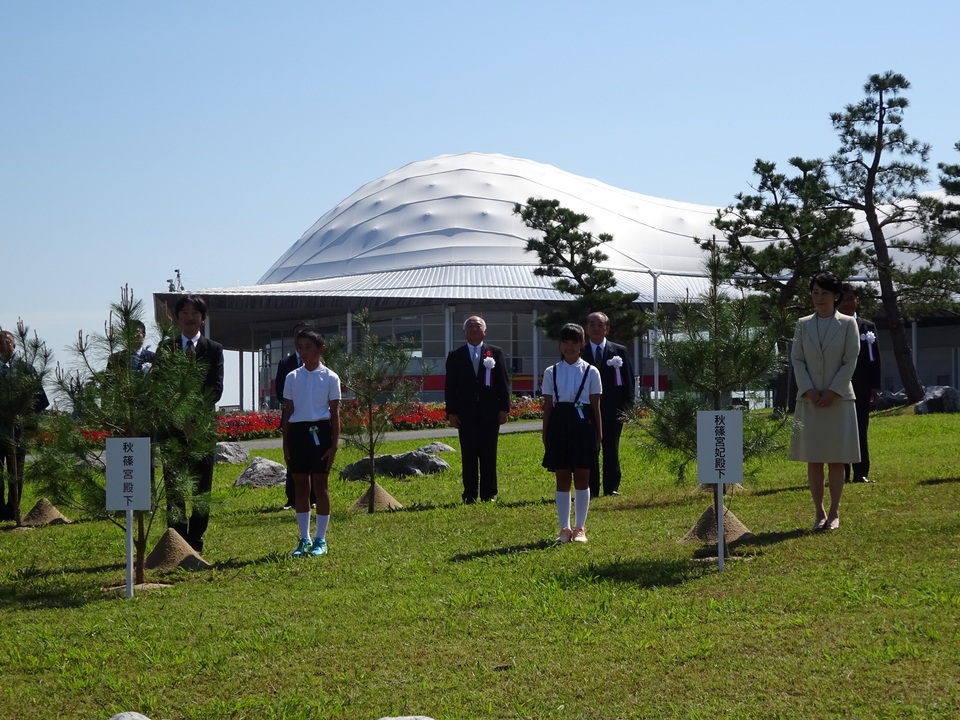 平成30年度全国都市緑化祭記念植樹の画像