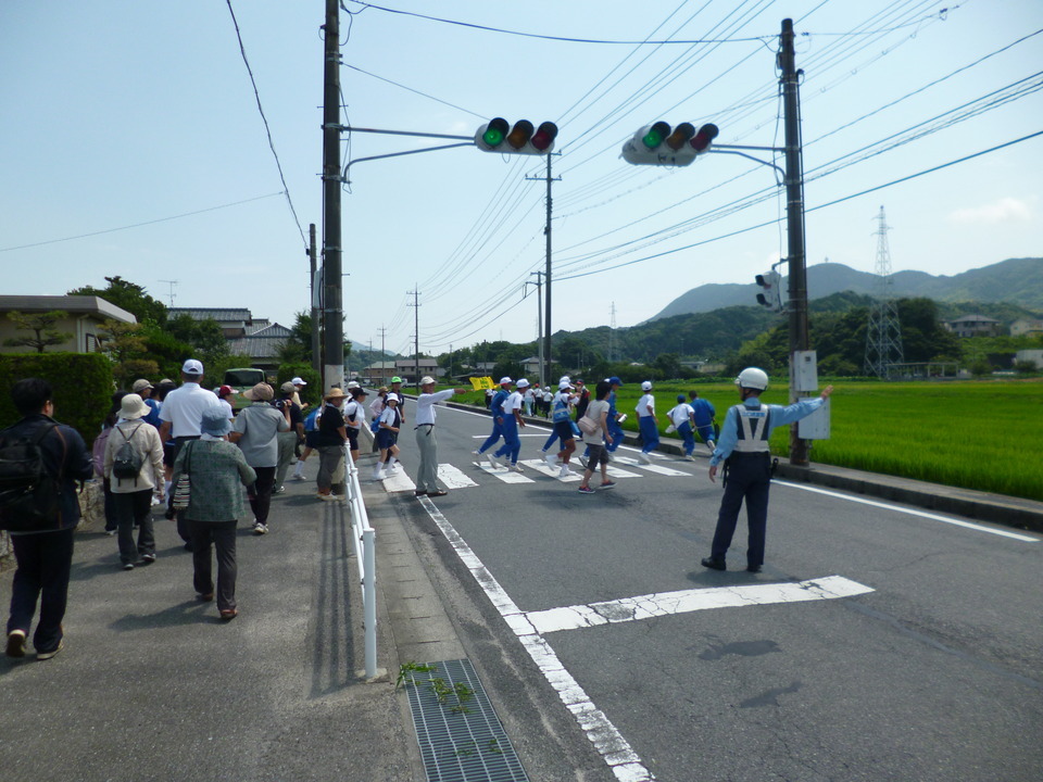 津波避難訓練