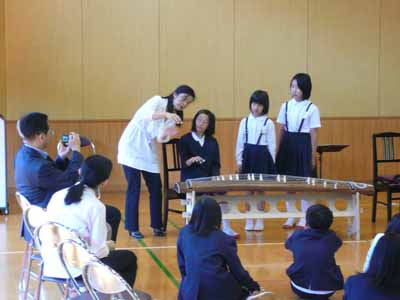 箏の演奏体験 箏の演奏体験