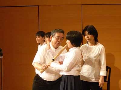 尺八の演奏体験 尺八の演奏体験