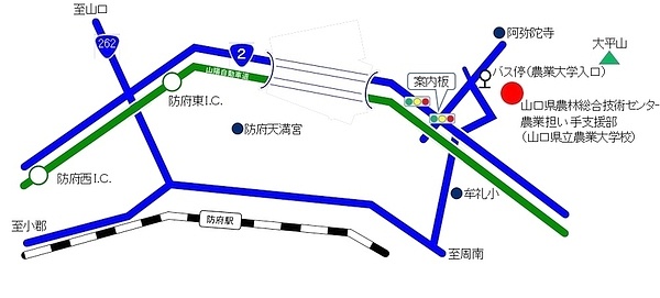 農大地図