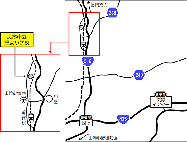 位置図の画像