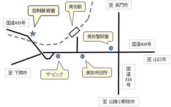 保育園位置図の画像